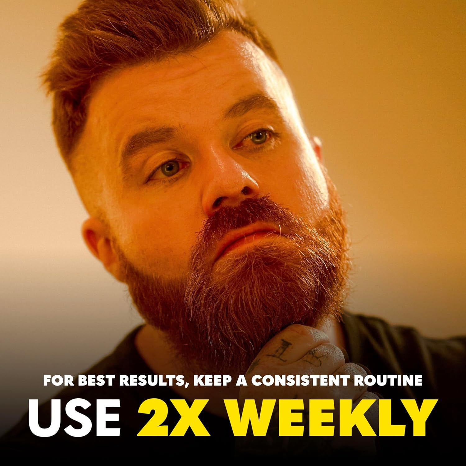 Derma Roller for Face, Body and Scalp - Microneedling for Men and Women with 540 Titanium Microneedles - Beard Roller & Micro Needling Scalp Hair - Black