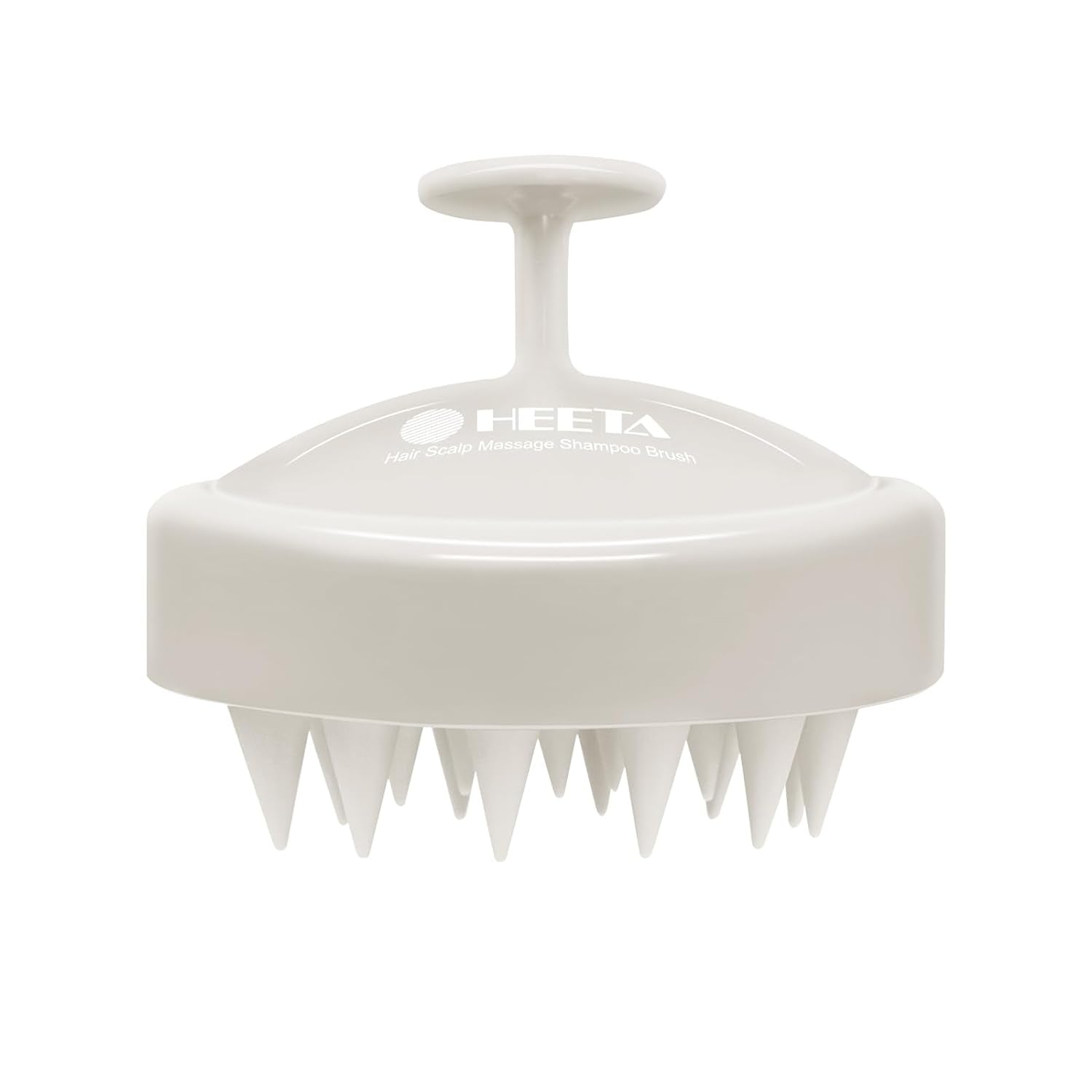 Scalp Massager Hair Growth, Soft Silicone Scalp Scrubber Shampoo Brush for Exfoliation, Dandruff Removal Head Massage Stress Relax, Wet & Dry Use for Thick Thin Curly Hair Care, Black